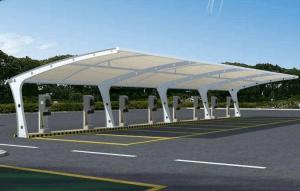 洛宁县膜结构停车棚