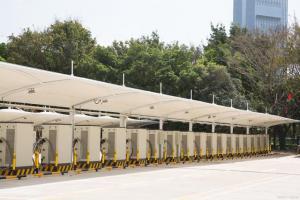 洛宁县膜结构停车棚