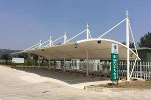 洛宁县膜结构停车棚